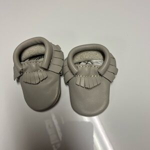 Freshly Picked Light Gray Moccasins